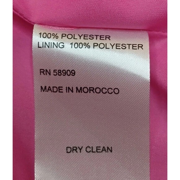 Gianni Bini + Dannijo Wrap Dress Sz M Pink Print High-low Adjustable Maxi $199 - Picture 14 of 15